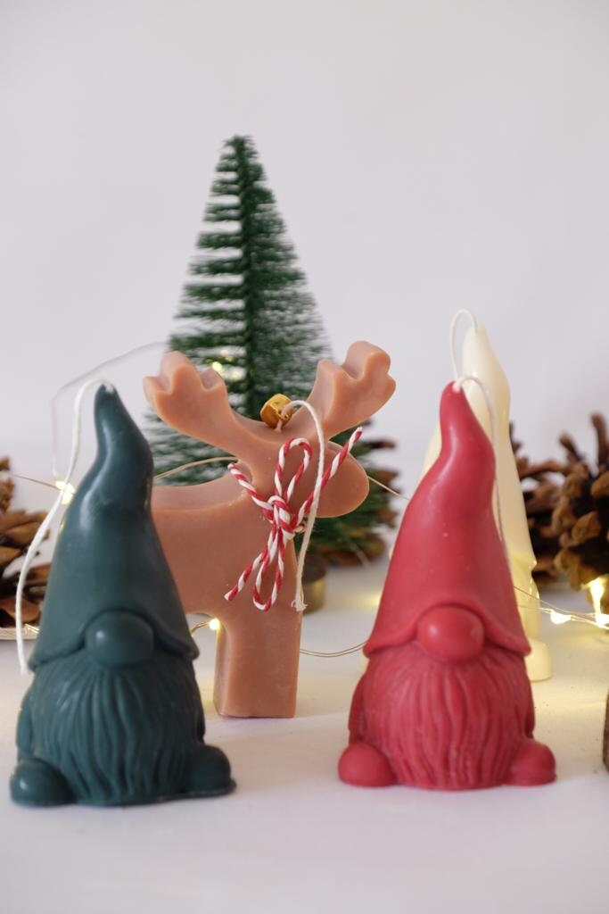 Gonk Candle Gnome Candle scented Candle Pillar Candles Etsy UK