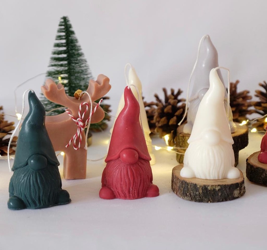 Gonk Candle Gnome Candle scented Candle Pillar Candles Etsy UK