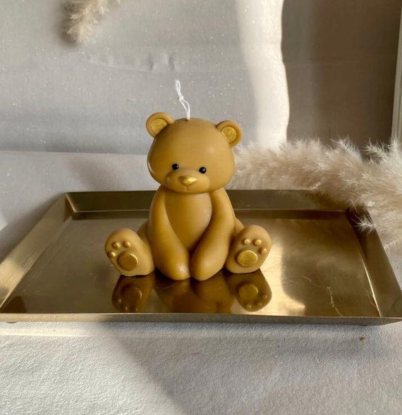  Teddy Bear Candle, For Vanilla Girl Aesthetic, Clean Girl  Aesthetic Home Decor Candle, Aesthetic Stuff For Bedroom Decor, Decorative  Candle for Cute Room Decor Aesthetic, Cute christmas gifts : Handmade  Products