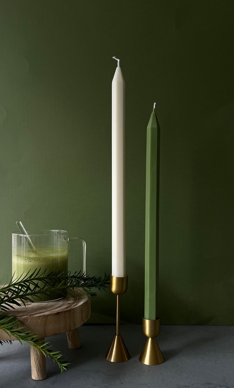 Velas de cera de soja e matcha verde: decoração de mesa japonesa imagem 7