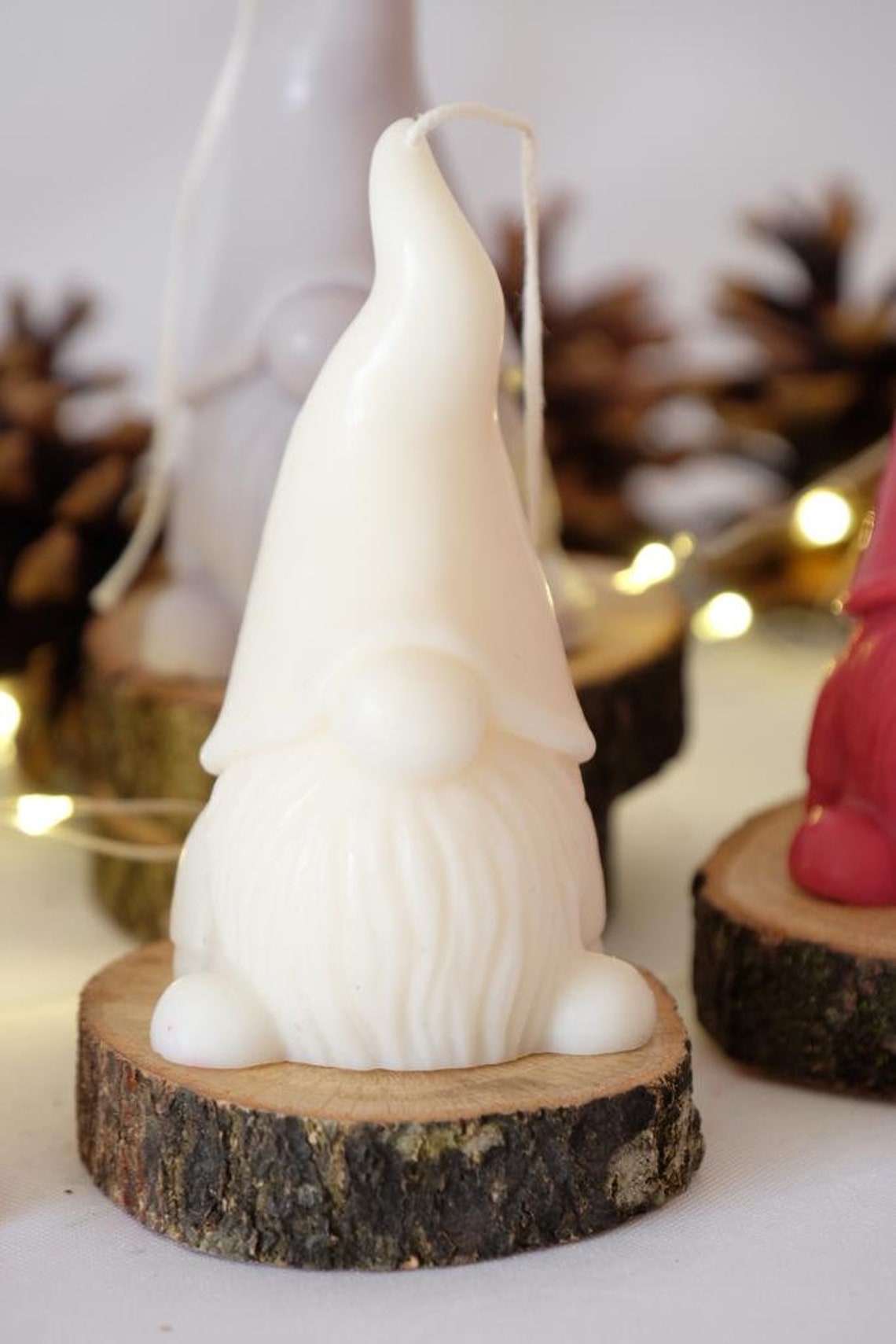 Gonk Candle Gnome Candle scented Candle Pillar Candles Etsy UK