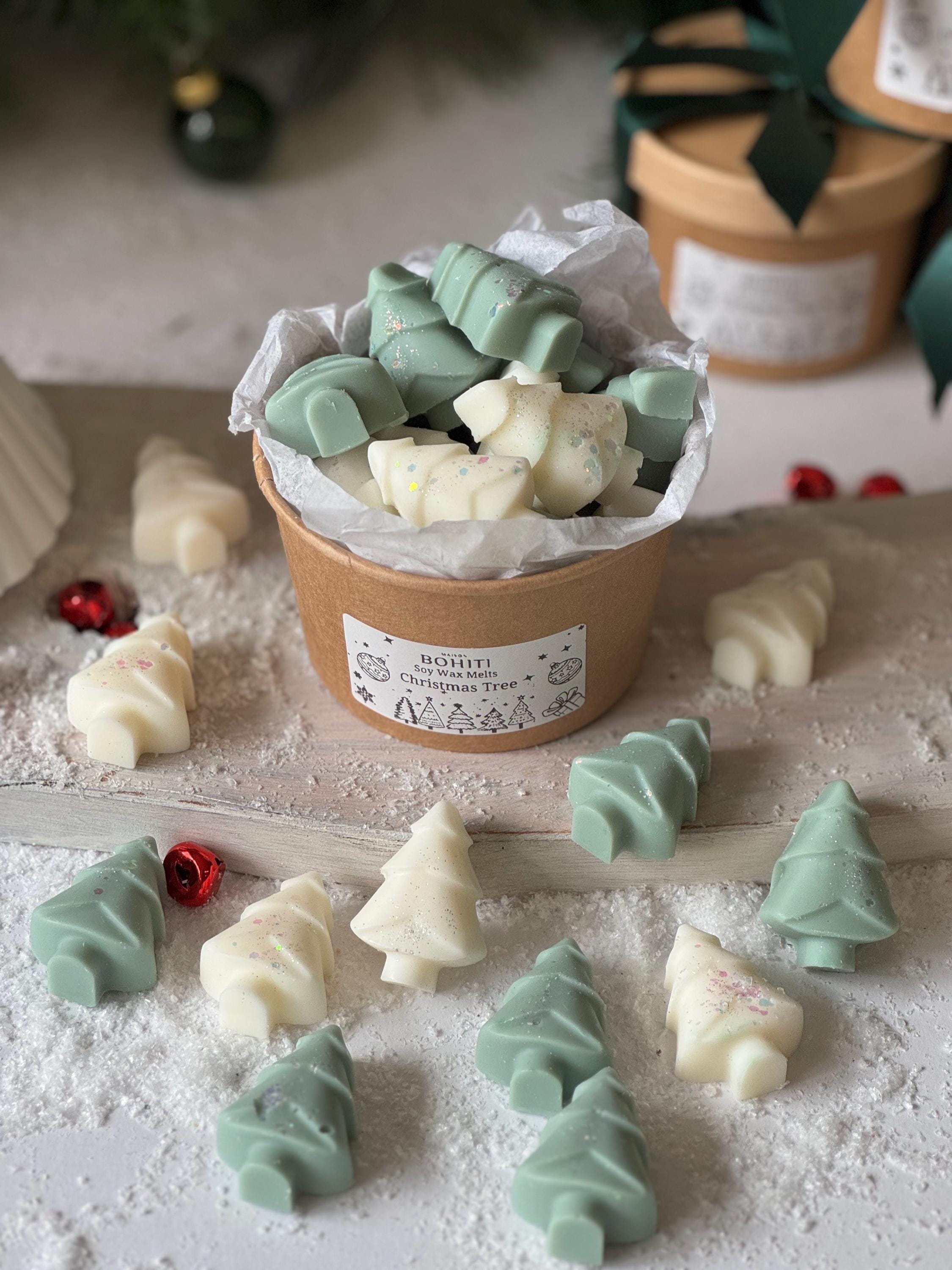 Christmas Tree Wax Melts: Highly Scented Coco Soy, 100g - Etsy UK