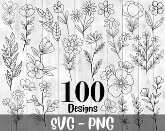 Download Flower Svg Etsy