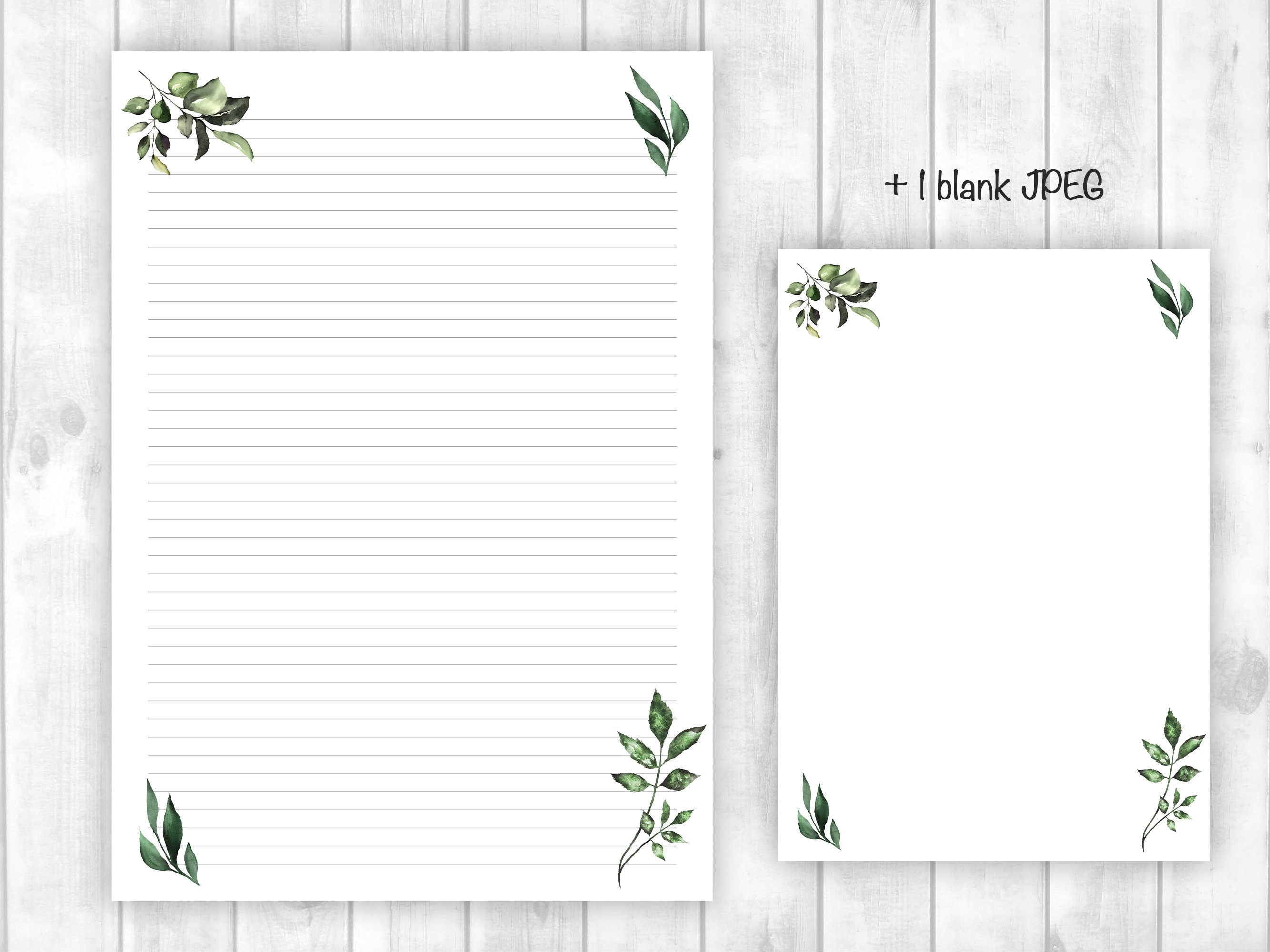 Fancy Paper Example Decorative Writing Paper Template