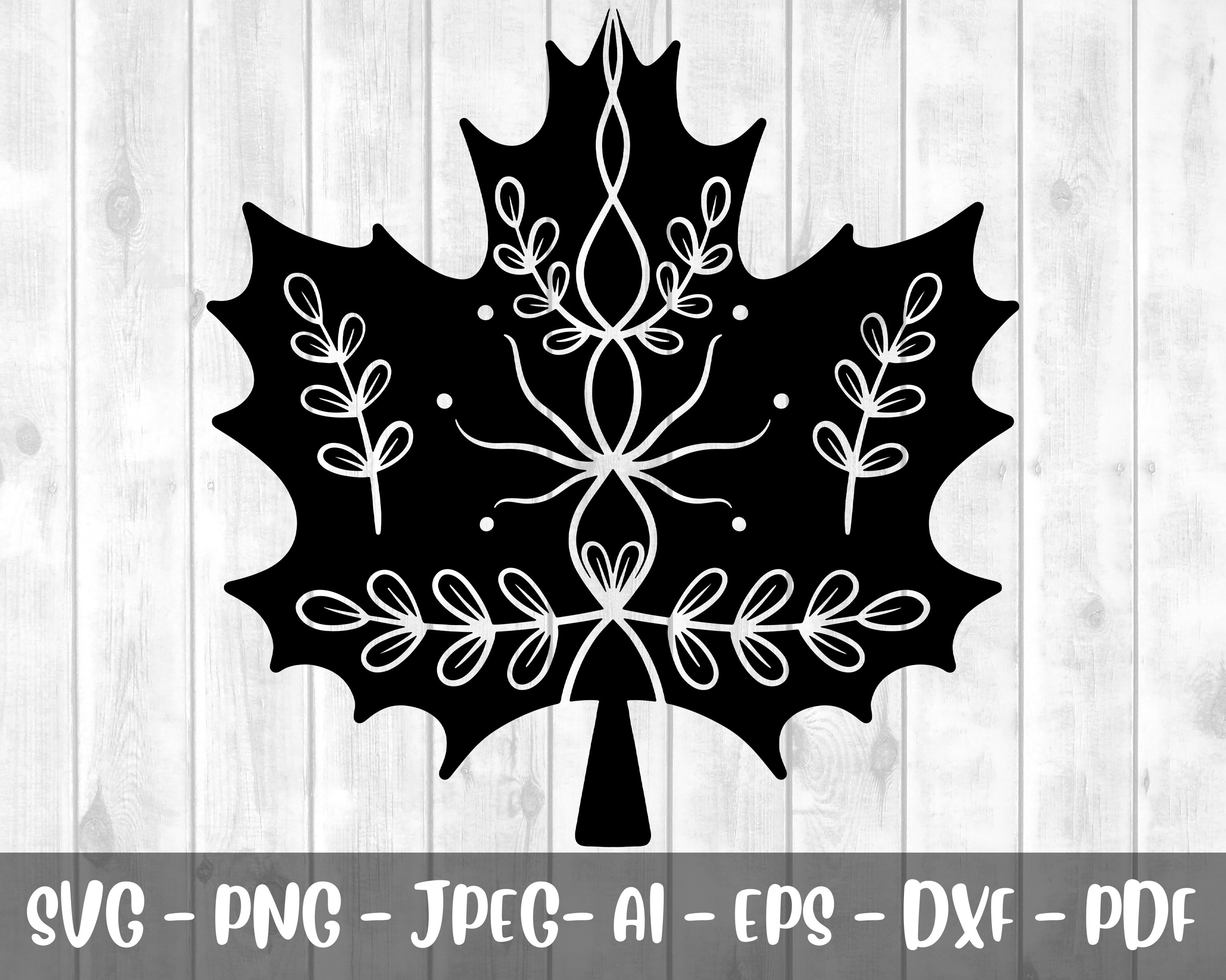 Maple leaf svg Leaf svg Tree leaf svg fall svg autumn svg | Etsy