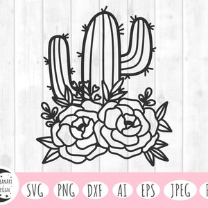 Cactus svg, cactus, bloemencactus svg, plant svg, bloem svg, cactus print, cactus illustratie, cactus clipart, svg cactus