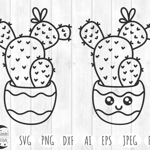 Leuke cactus svg, cactus svg, cactus svg gesneden vijl, cactus, svg cactus, plant svg, woestijn cactus svg, cactus decor, cactus cadeau, kawaii svg