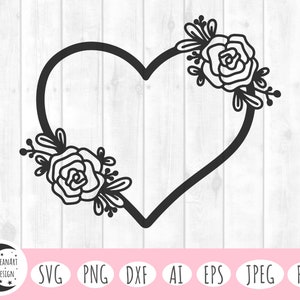 Floral heart svg, heart svg, valentine svg, valentines svg, love svg, valentine&#39;s svg, valentine shirt svg, valentine day svg
