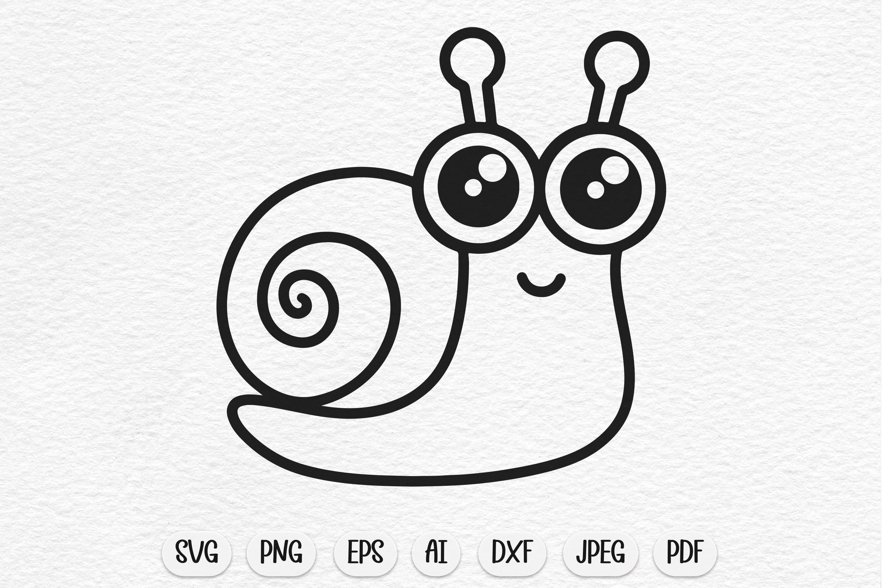 Snail svg kawaii svg cute svg cute snail svg cute snail Etsy.de