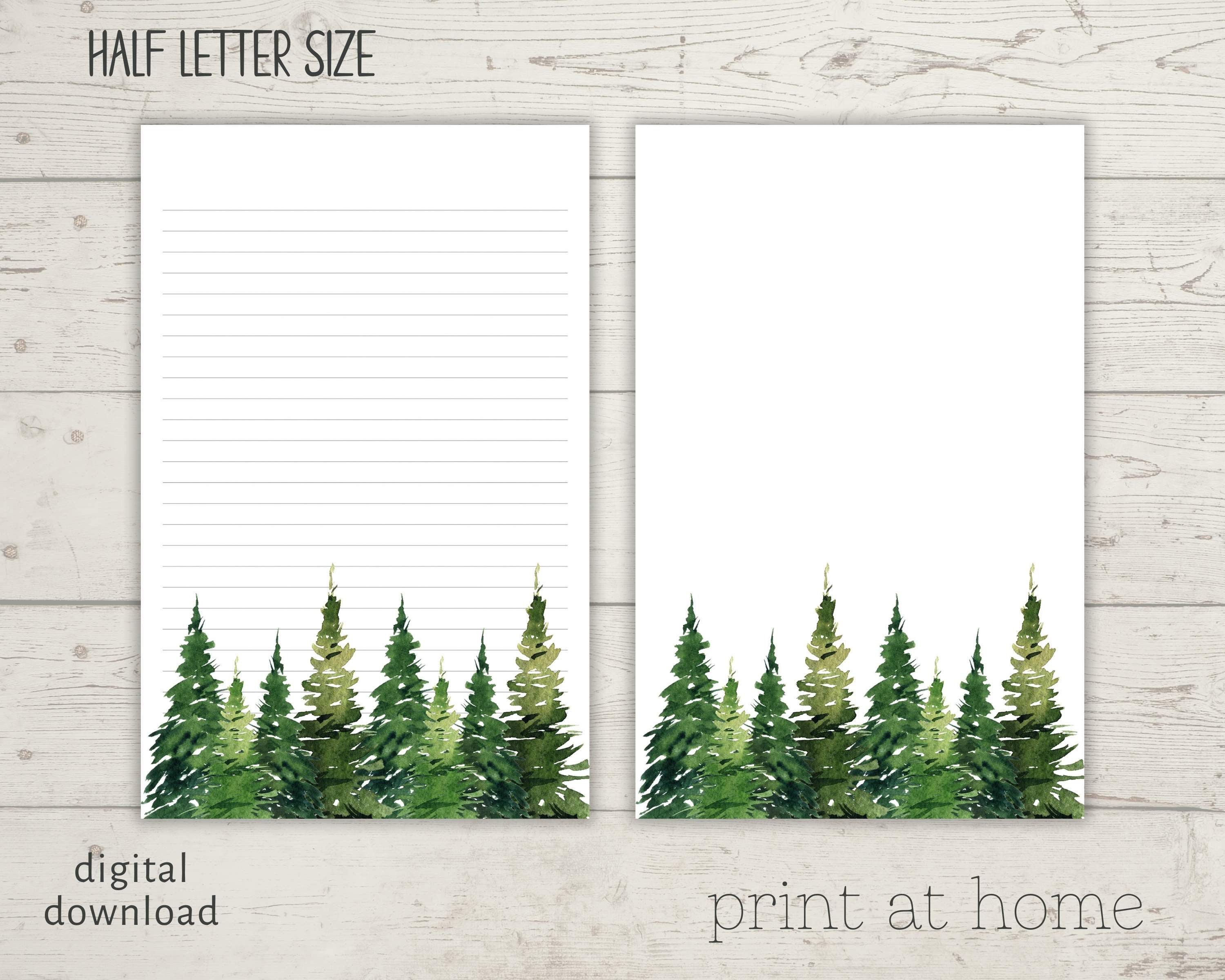 Printable Letter Paper Letter Paper Stationary Paper - Etsy