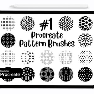 Procreate pattern brushes, procreate, procreate brushes, procreate brush, brushes procreate, procreate brush, procreate texture