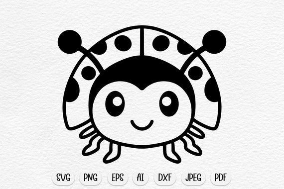 Ladybug Plus Numbers-svgdxfpng Files -  Israel