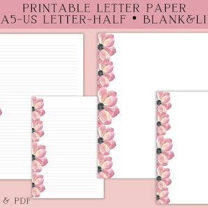Papier afdrukken, regelblad, to do lijst, brief schrijven set, regelblad, afdrukbaar papier
