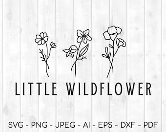 Baby onesie svg, wildflower svg, girl svg, little girl svg, flower girl svg, baby svg, baby girl svg, flower svg, 2022 svg, cricut designs
