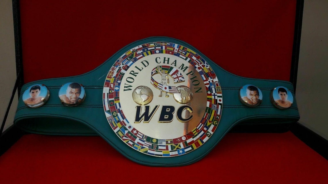 WBC World Boxing Organization Championship Title Belt Etsy