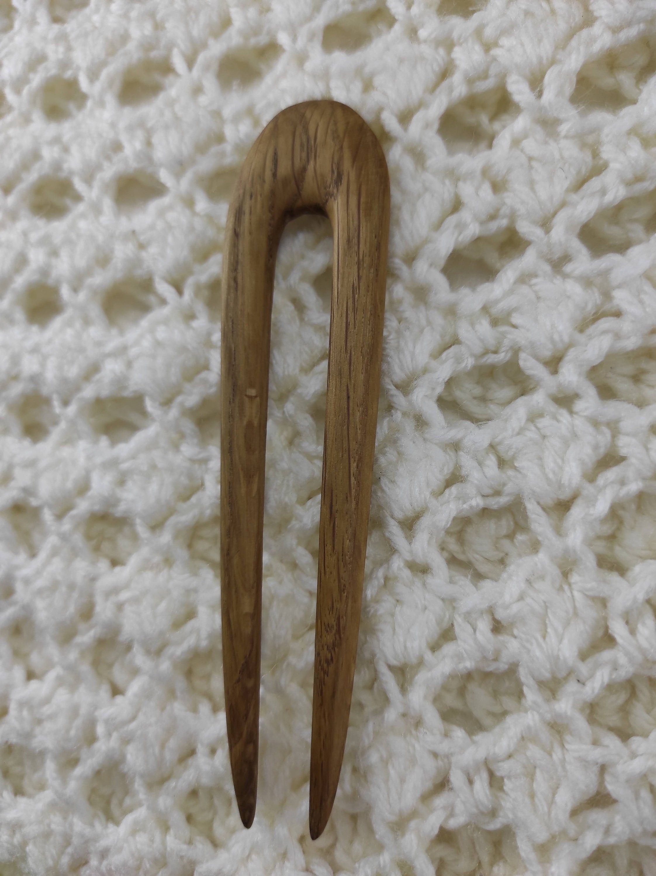 ISLAND PIERCINGS Haarnadel Aus Holz Handarbeit - Einzigartiges Natur-Accessoire