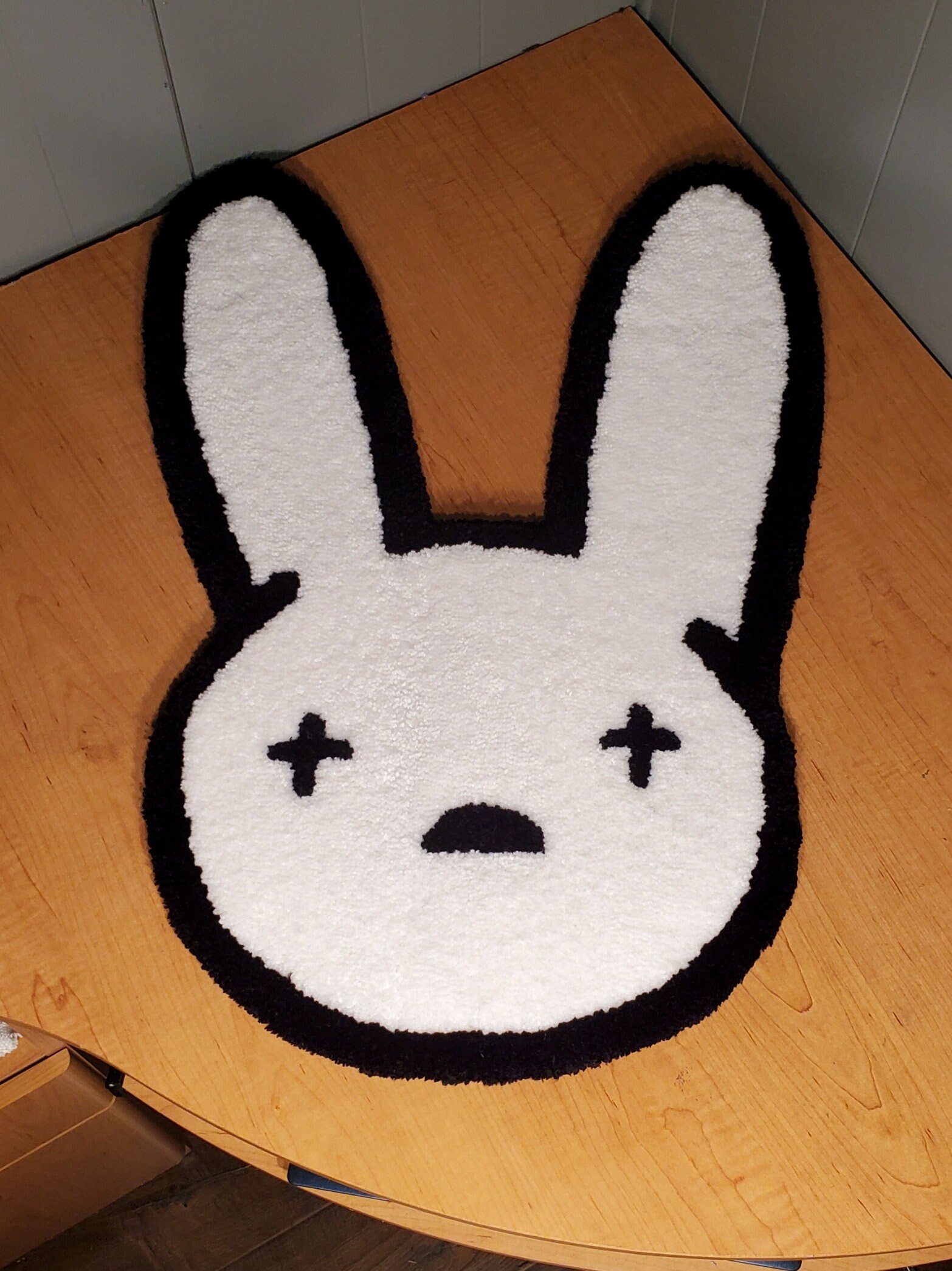 Bad Bunny Rug Tufted Rug Handmade Rug/Wall Décor Great Etsy