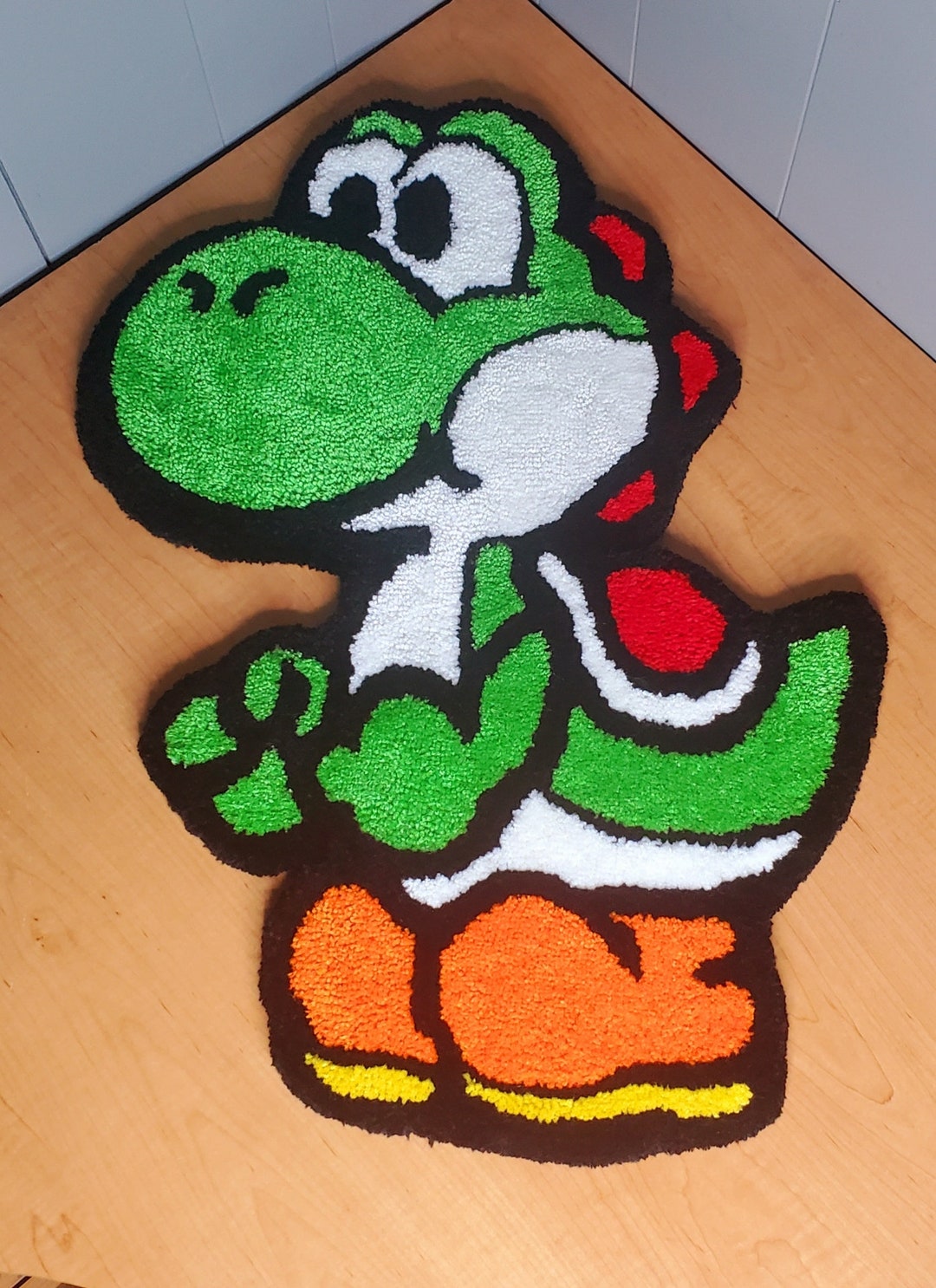 Handmade Tufted Rug Yoshi Rug Geat Room Decor Etsy