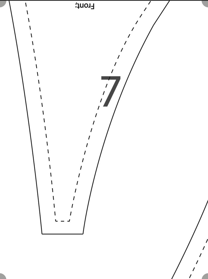 Vintage Inspired Silk Slip Dress Digital Pattern PDF Printable Etsy