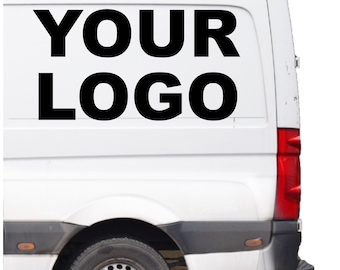Custom Vinyl Decal / Your Business Logo or lettering / Custom Business Decal