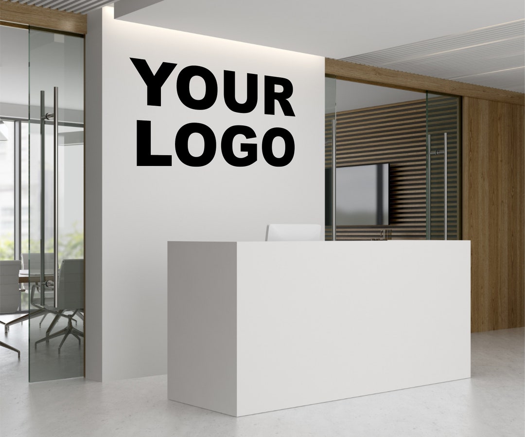 Custom Interior Wall Vinyl Decal / Your Business Logo / Interior