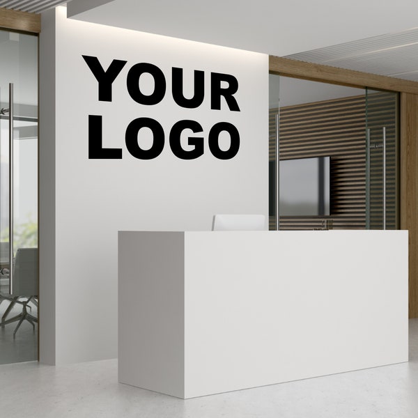 Custom Logo Wall Decals Etsy