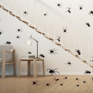 Spider, Removable Vinyl Decal, Wall decal, Halloween Decoration