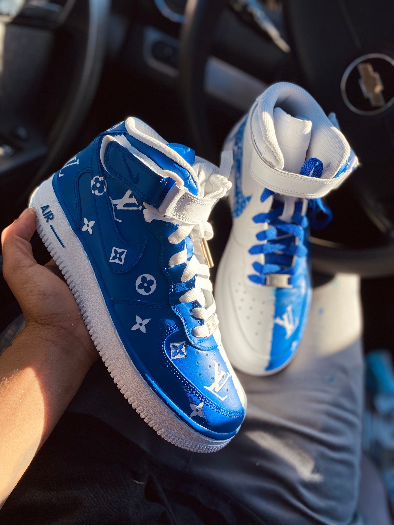 vuitton air force ones