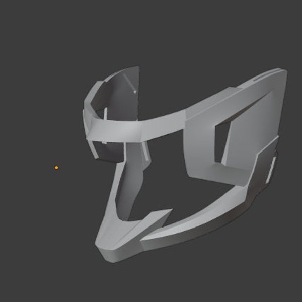 Modello 3d Cyberpunk Fan Art Mask MX3