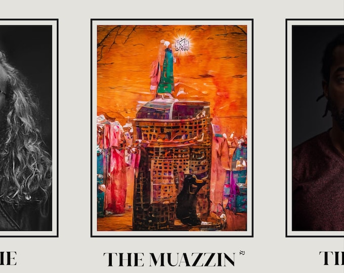 The Muazzin - Unframed Artwork (A3, A4 & A5)