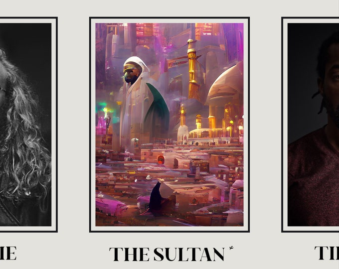 The Sultan of Karbala - Unframed Artwork (A3, A4 & A5)