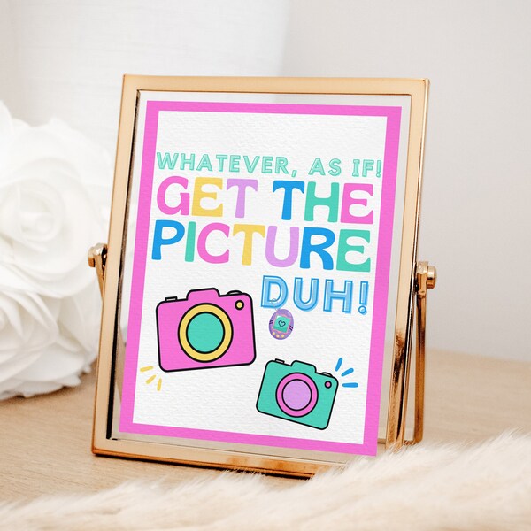 Bach to the 90s Bachelorette or Birthday Party Photo Booth Sign for Throwback Decorations, Nostalgic 1990s or Y2K 2000s Retro Decor, SABRINA