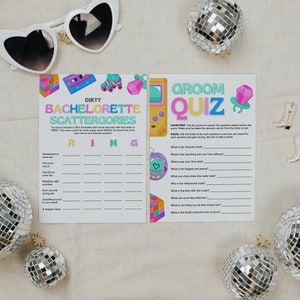 90s Bachelorette Game Bundle, Funny Printable Games for Retro Party, Nostalgic Bach to the 90s, 80s or Y2K 2000s Millennium Theme, BRITNEY image 5