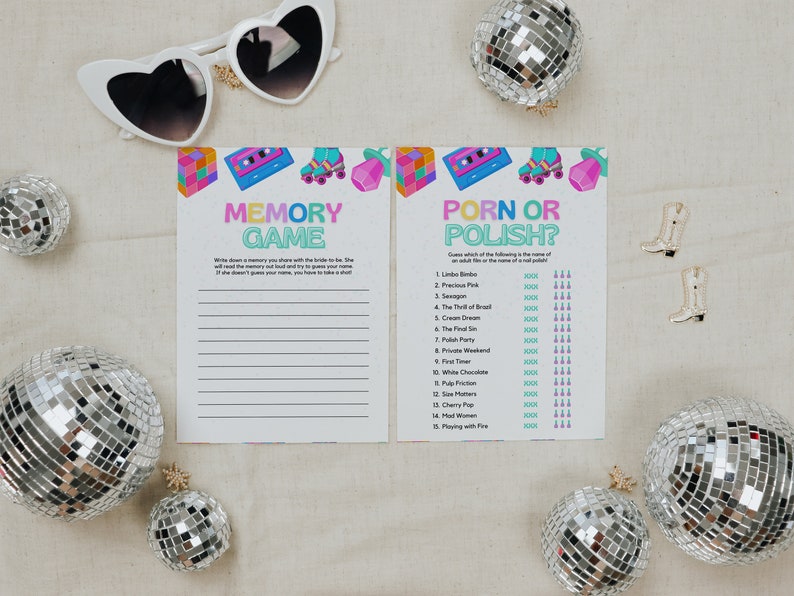90s Bachelorette Game Bundle, Funny Printable Games for Retro Party, Nostalgic Bach to the 90s, 80s or Y2K 2000s Millennium Theme, BRITNEY image 7