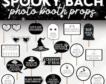 Halloween Bachelorette Party Printable Photo Booth Props for Spooky Bride or Die Hen Party, Death Do Us Party Selfie Station Pictures, RAVEN
