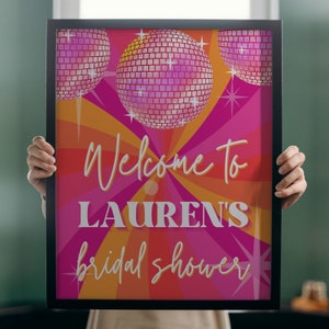 disco bridal shower decorations
