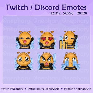 Twitch Emotes Bee