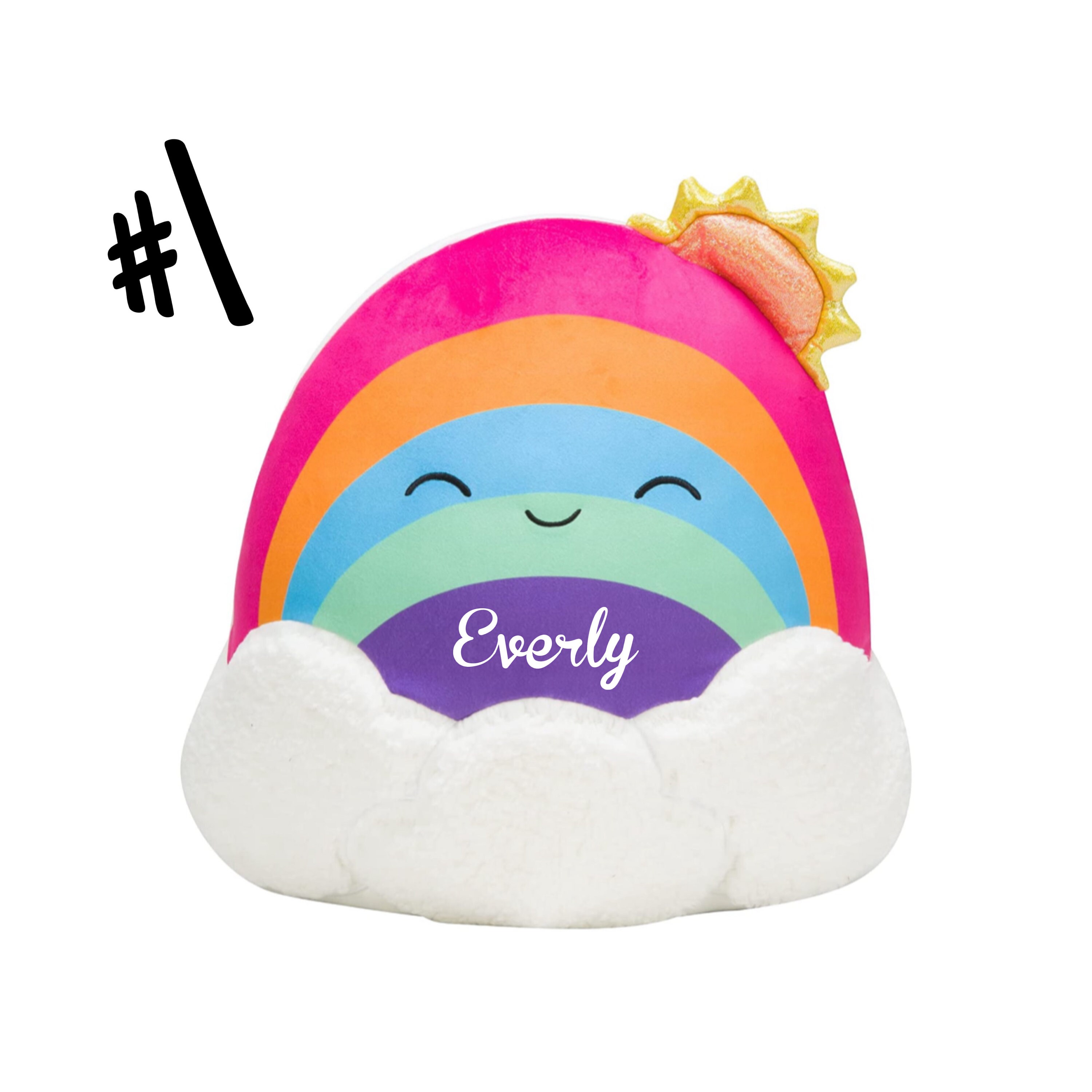 rainbow plush toy