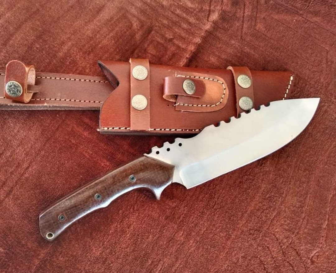Best Outdoor Knife, D2 Steel Hunting Knife, Beautiful Craftsmanship, Birthday Gift, Christmas