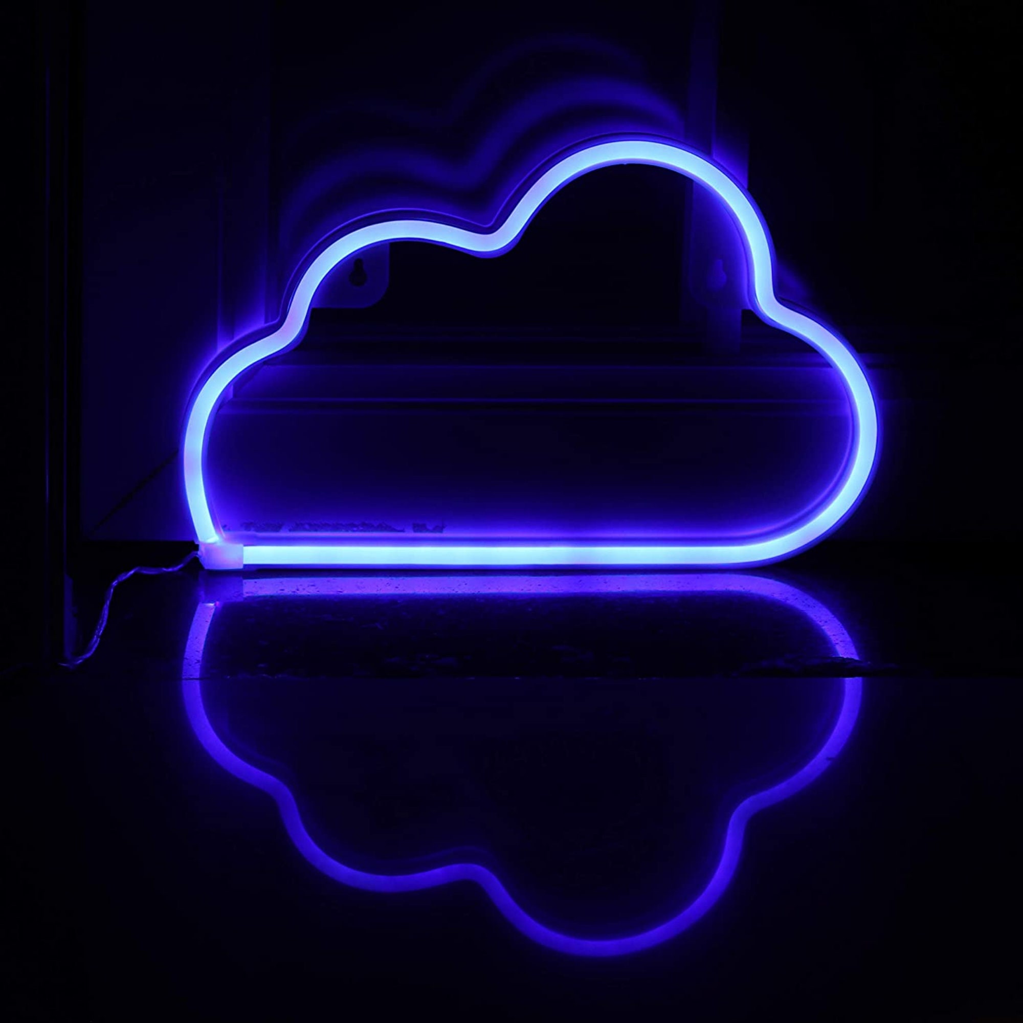 LED Neon Signs Blue Cloud Wall Decorative Night Light for Kids | Etsy