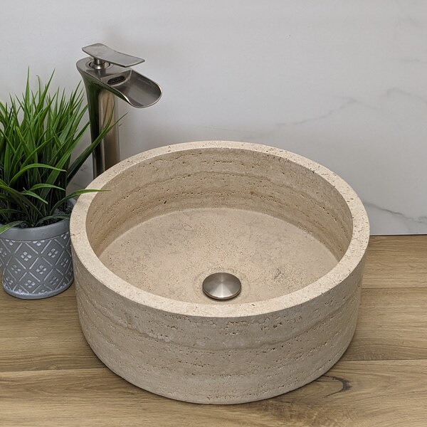 Limestone Vessel Sink - Etsy