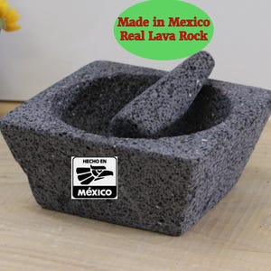 【メキシコで購入】伝統調理器具モルカヘテ Amazon.co.jp: モルカヘテ Molcajete メキシコ伝統の調理器具