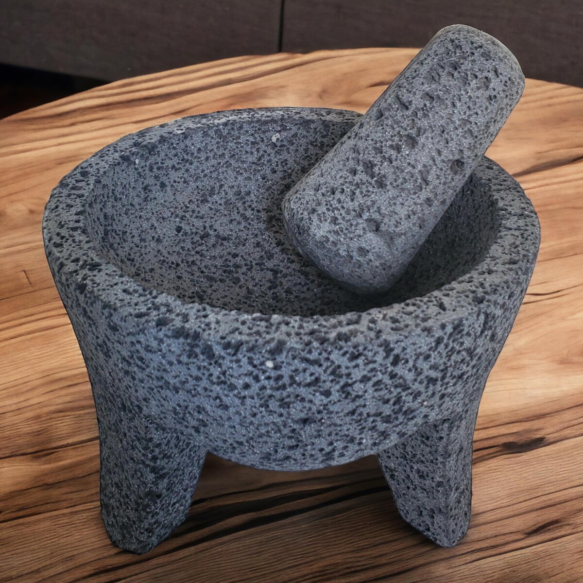 Authentic Molcajete 100% Lava Volcanic Stone, Mortar and Pestle, Small, Medium, Large, XL - Etsy