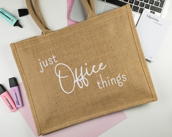 OFFICE SHOPPER | BÜROTASCHE | Büro Shopper | Jute Shopper | Office Bag