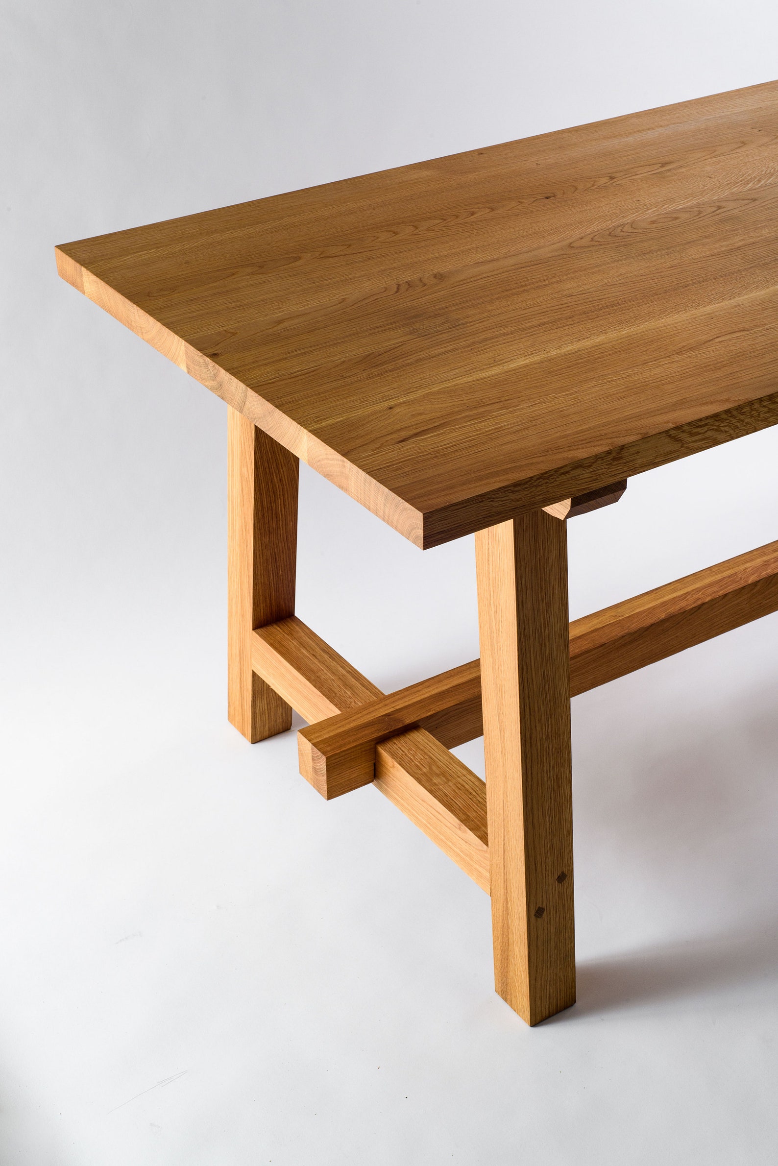 Solid Wood Dining Table - Etsy