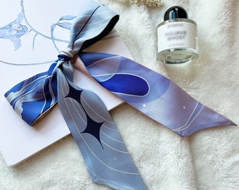 GENSHIN IMPACT 100% Silk Ribbon Scarf - Kokomi