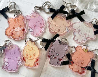 ATEEZ Aniteez Angels & Devils Charm - Kpop Bag Charm