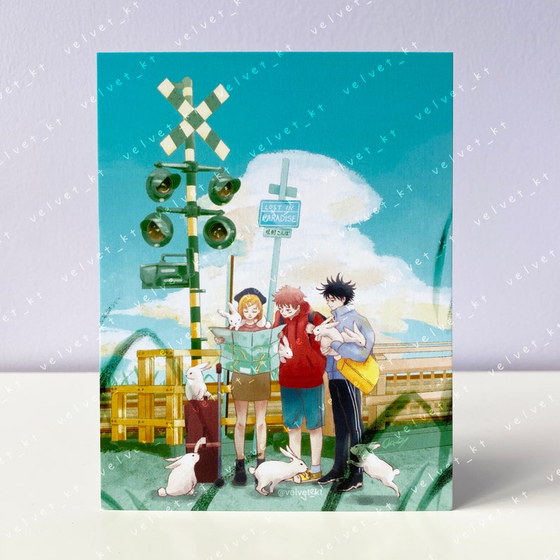 JUJUTSU KAISEN Lost in Paradise Anime & Manga Art | Etsy