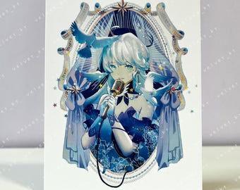 ロビン&サンデー プリント - a6/a5/a4 - Etsy 日本