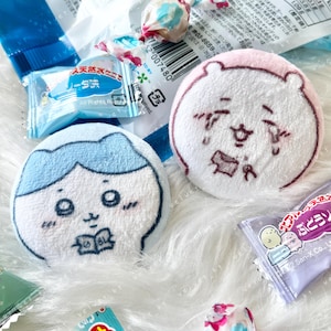 Chii och Hachi plyschknappmärken